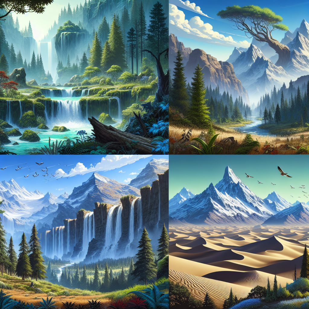 Exploring the Diverse Landscapes of Horizon Forbidden West