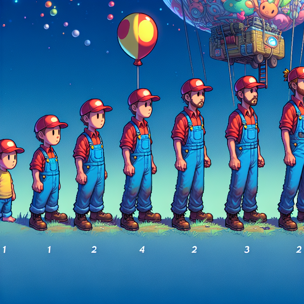 The Evolution of Mario in Super Mario Odyssey