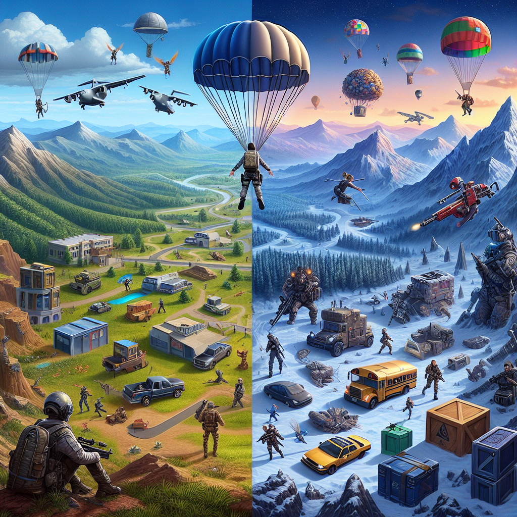 Comparing PUBG Mobile to Other Battle Royale Games