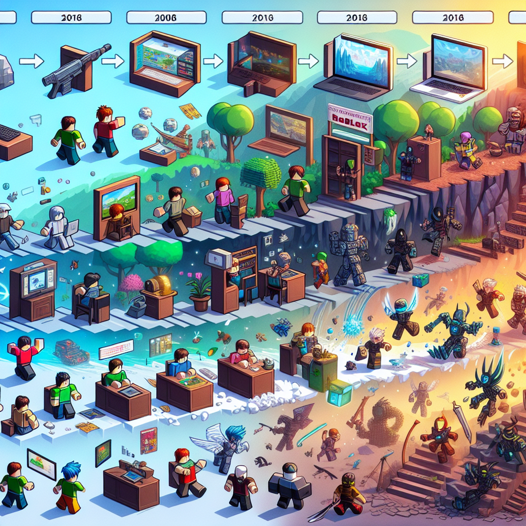 Exploring the Evolution of Roblox's Game Development Platform