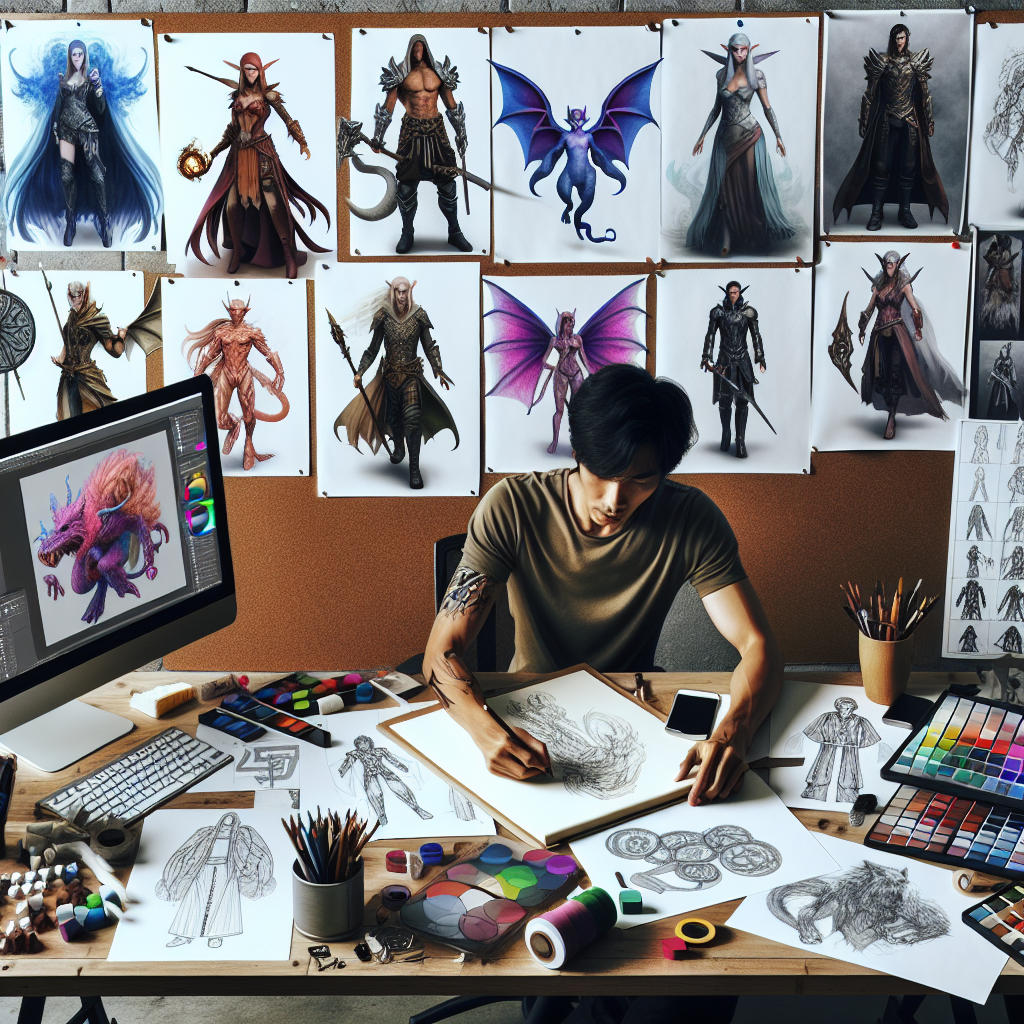 The Creative Process: Designing Skins in League of Legends
