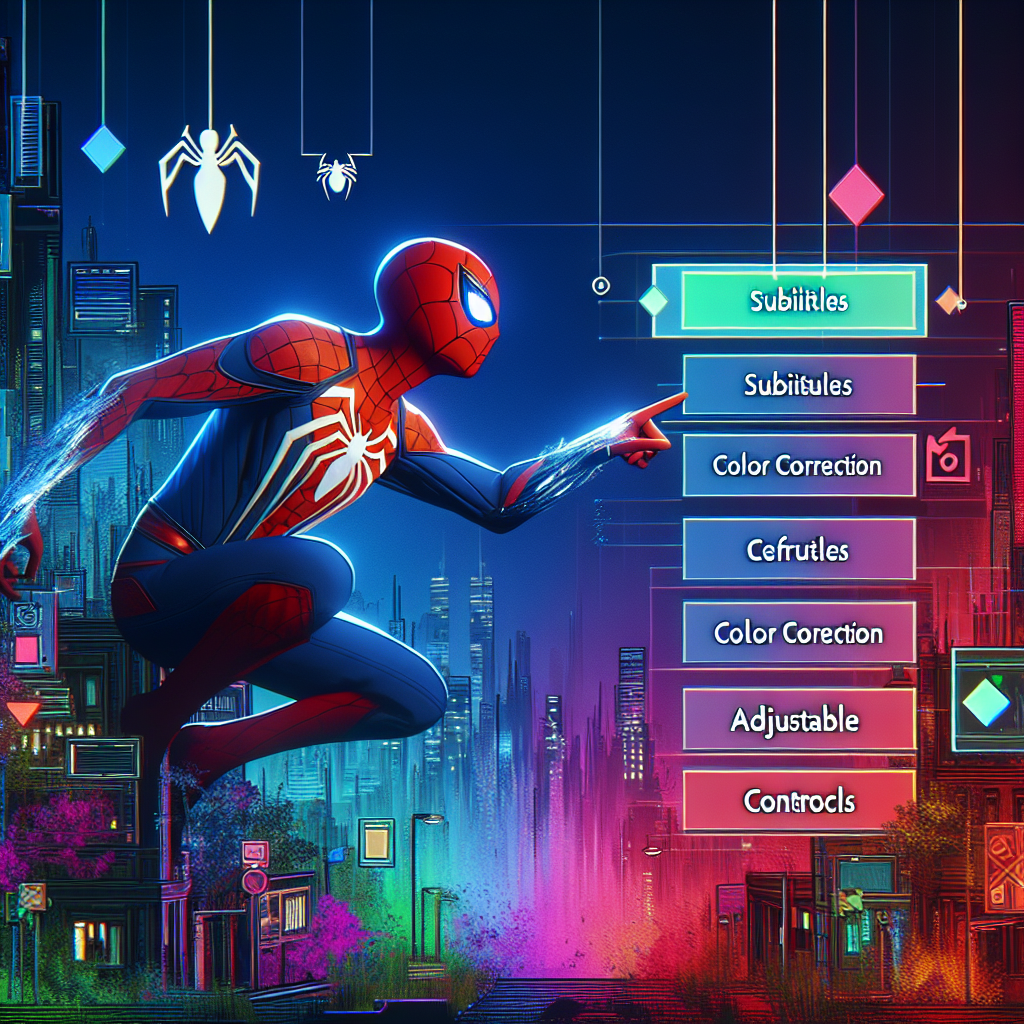 Accessibility Features in Spider-Man PS5